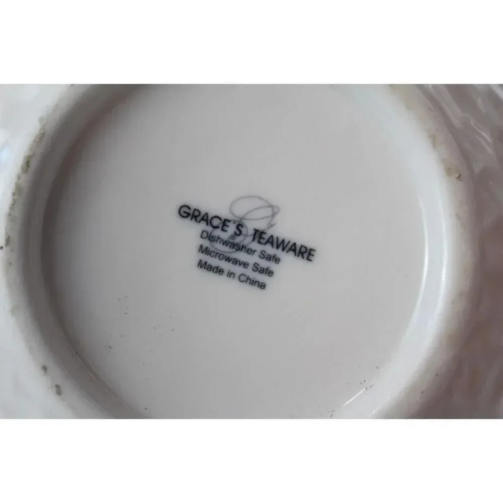 grace s teaware white with rope handle - Picture 3 of 4